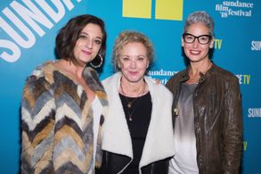 NANCY's Michelle Cameron, J. Smith Cameron and T Sahara Meer at SundanceTV Kick Off Party