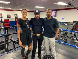 Marisol Correa alongside her father; Jose 