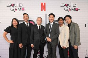 Lee Jung-jae, Nancy Wang Yuen, Anupam Tripathi, Hwang Dong-hyuk, and Park Hae-soo