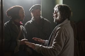 François Girard and Sébastien Ricard in Hochelaga, Land of Souls (2017)