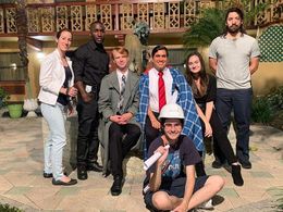 Caleb Alvarado, Lawrence Wells, Shannon Currin, Stephanie Constantin, Scott Mena, and Donald Johnston in Break-Out Case 