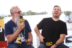 Bryan Johnson and Brian Quinn at an event for IMDb at San Diego Comic-Con: IMDb at San Diego Comic-Con 2018 (2018)