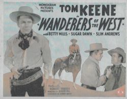 Tom Keene, Stanley Price, and Rusty the Horse in Wanderers of the West (1941)