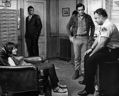 Sidney Poitier, Rod Steiger, Quentin Dean, and James Patterson in In the Heat of the Night (1967)