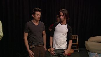 Jason Dottley and Emerson Collins in Sordid Lives: The Series (2008)