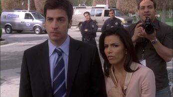 Jeffrey Stubblefield and Eva Longoria, Desperate Housewives “God, That’s Good” (Season 3, Episode 19) ABC
