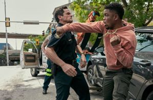 Scott Daniel Johnson and Jon Michael Hill in A Man in Full (2024)