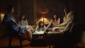 Sarah Ramos, Sarah Steele, Chloë Levine, Cait Cortelyou, Megan Channell and Cody Horn in Ask for Jane