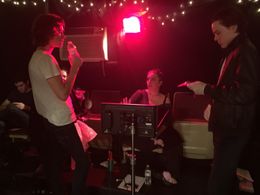 On the Set of Dead Diaries: Initiation Lauren Patrice Nadler, Kyle H. Allen and Alex Neustaedter