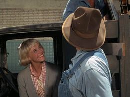 Maggie Peterson and Denver Pyle in The Andy Griffith Show (1960)