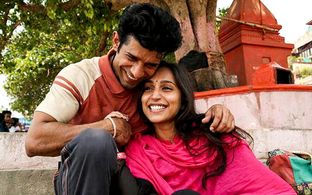 Vineet Kumar Singh and Zoya Hussain in The Brawler (2017)