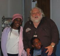 Set of ER- Director Jonathan Kaplan, Jaishon & Brandy
