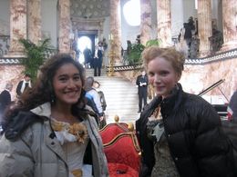 On set of Princess Kaiulani