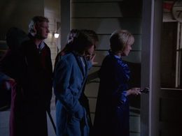 David Cassidy, Shirley Jones, and Dave Madden in The Partridge Family (1970)