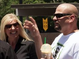 Laura Dotson and Jarrod Schulz in Storage Wars (2010)