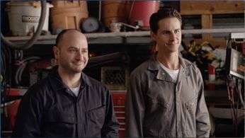 Bert Rotundo and Kelly Blatz in When Duty Calls 2016