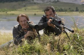 Michael Irby and James Landry Hébert in Taken (2017)