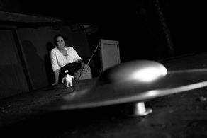 Director/Producer, Gigi Bannister, on set of 