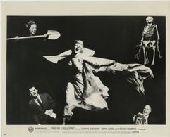 Parley Baer, Virginia Gregg, Dean Jones, and Connie Stevens in Two on a Guillotine (1965)