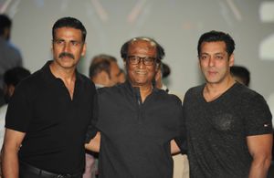 Salman Khan, Akshay Kumar, Rajinikanth, and S. Shankar