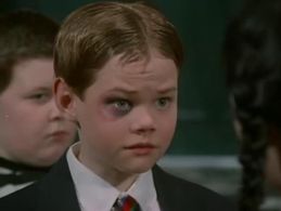 Nicole Fugere, Brody Smith, and Sean Smith in The New Addams Family (1998)