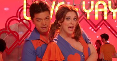 Rachel Bloom and Vincent Rodriguez III in Crazy Ex-Girlfriend (2015)