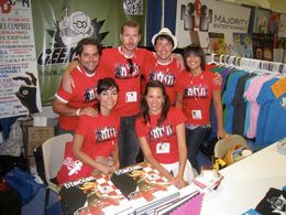 Comic-Con signing with the cast of First Edition