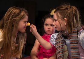 Alexis McKenna, Lina Renna, and Zoe Creery in The Winter Song (2017) (short)