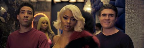 Teyana Taylor, Harrison Holzer, and Kyle in The After Party (2018)