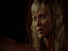 Dylan Bierk and Lisa Ryder in Andromeda (2000)