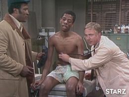 John Amos, William Christopher, and Jimmie 'JJ' Walker in Good Times (1974)