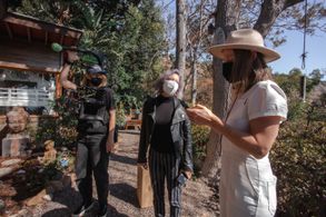 Katrina Kudlick and Leah Saint Marie