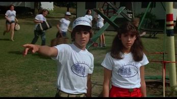 Felissa Rose and Jonathan Tiersten in Sleepaway Camp (1983)