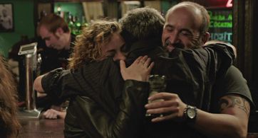 Javier Cámara, Ricardo Darín, and Dolores Fonzi in Truman (2015)