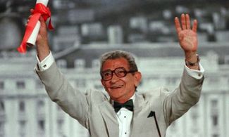 Youssef Chahine at an event for Destiny (1997)