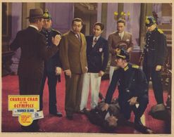 Hans Fuerberg, Hans Joby, Allan Lane, Keye Luke, Warner Oland, and Frederik Vogeding in Charlie Chan at the Olympics (19