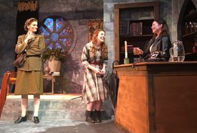 As ‘Yvonne’ in ‘Spy House’.