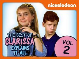 Melissa Joan Hart and Jason Zimbler in Clarissa Explains It All (1991)