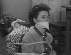 Phyllis Coates and Ann Doran in Adventures of Superman (1952)