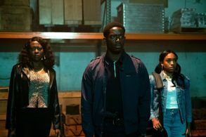 Christine Horn, Taylor Polidore, and Damson Idris in Snowfall: Fault Lines (2022)