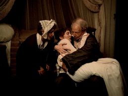 Edith Clever, Peter Lühr, and Edda Seippel in The Marquise of O (1976)