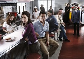 Kim Delaney, Steven Weber, Tony Rickards, Kristian Schmid, Erin Wright, and Che Timmins in Nightmares & Dreamscapes: Fro