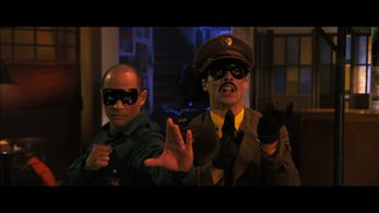 Gonçalo Waddington and David Chan Cordeiro in The Portuguese Falcon (2015)