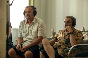 Miroslav Krobot and Lubomír Smékal in The Quartette (2017)