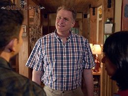 Michael Rapaport, Kate Micucci, and Andrew J. West in The Guest Book (2017)