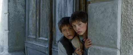László Gyémánt and András Gyémánt in The Notebook (2013)