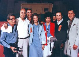 Seif Abdelrahman, Youssef Chahine, and Youssra in Alexandria: Again and Forever (1989)