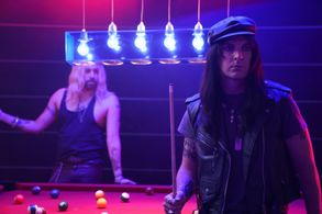 Chris Mann and Paul Guzman in Pam & Tommy (2022)