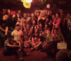 Gabriele Fabbro on the set of 