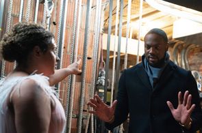 Simone Recasner and Ser'Darius Blain in The Big Leap (2021)